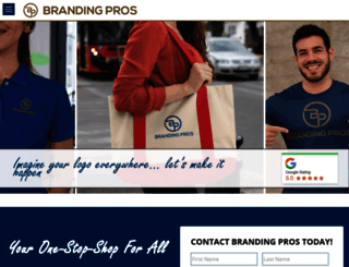 brandingpros.com screenshot