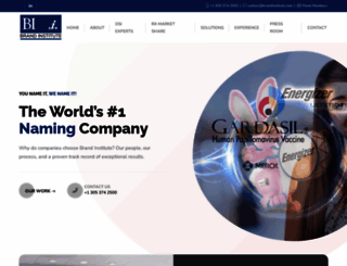 brandinstitute.com screenshot