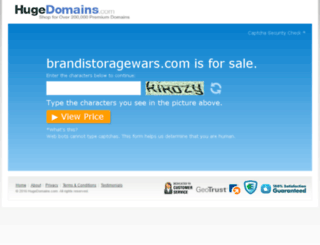 brandistoragewars.com screenshot