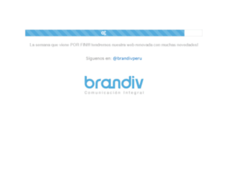 brandivperu.com screenshot
