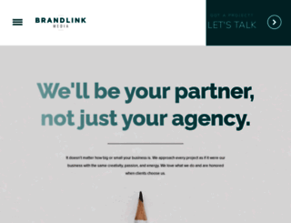 brandlinkmedia.com screenshot