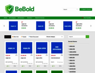 brandname.beboldhost.com screenshot