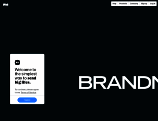 brandnis.wetransfer.com screenshot