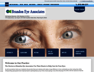 brandoneyeassociates.com screenshot