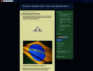 brandonsbaseballcards.blogspot.com screenshot