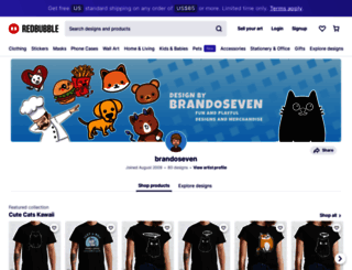 brandoseven.com screenshot