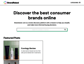 brandrated.com screenshot