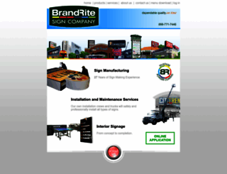 brandritesign.com screenshot