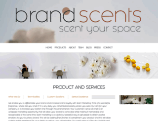 brandscents.co.za screenshot