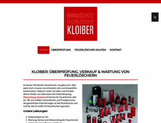 brandschutz-kloiber.jimdo.com screenshot