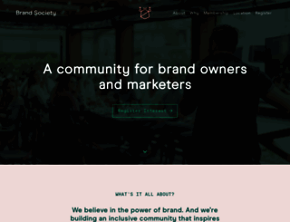 brandsociety.co.uk screenshot