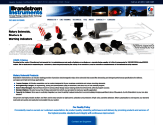 brandstrominstruments.com screenshot
