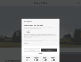 brandtex.dk screenshot