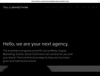 brandthink.com screenshot