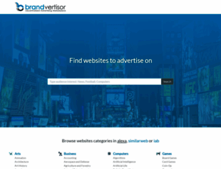brandvertisor.com screenshot