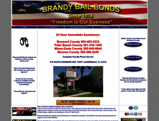 brandybailbonds.com screenshot