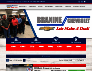 braninemotors.com screenshot