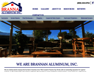 brannanaluminuminc.com screenshot
