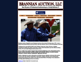 brannianauction.com screenshot