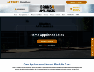 brans4appliance.com screenshot
