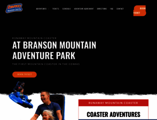 bransonalpinemountaincoaster.com screenshot