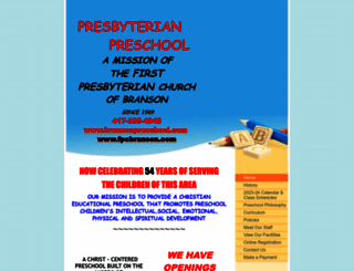 bransonpreschool.com screenshot