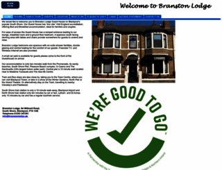 branstonlodge.uk screenshot