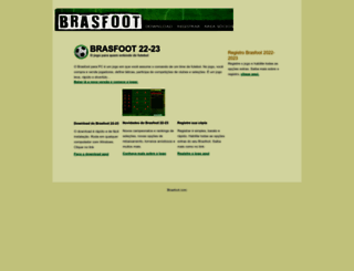 brasfoot.com screenshot
