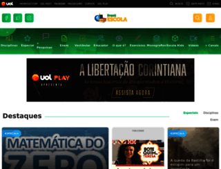 brasilescola.com.br screenshot