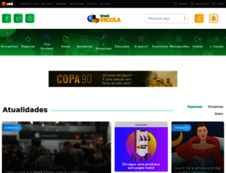 brasilescola.uol.com.br screenshot