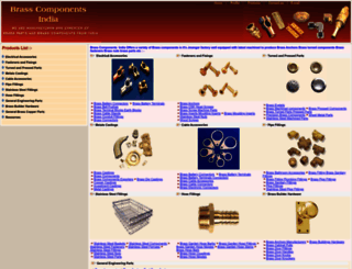brass-components-india.com screenshot