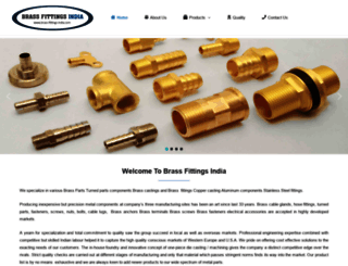 brass-fittings-india.com screenshot