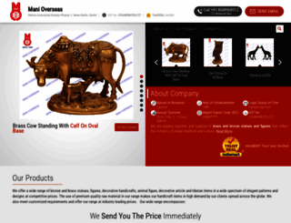 brass-handicrafts.com screenshot
