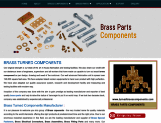 brasspartscomponents.com screenshot