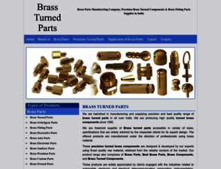 brassturnedparts.info screenshot