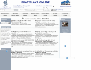 bratislava.mconet.biz screenshot