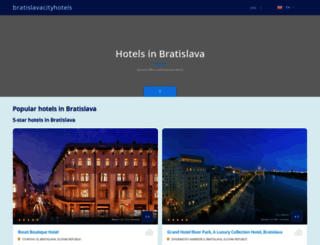 bratislavacityhotels.com screenshot