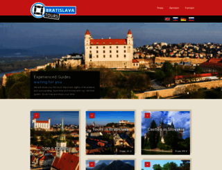 bratislavatours.sk screenshot