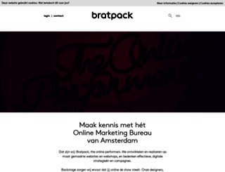 bratpack.nl screenshot
