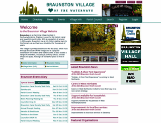 braunston.org.uk screenshot