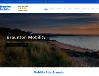 brauntonmobility.co.uk screenshot