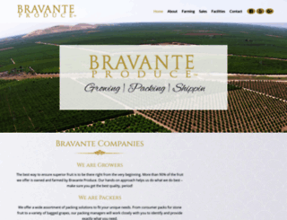 bravanteproduce.com screenshot