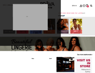 bravawoman.com.au screenshot