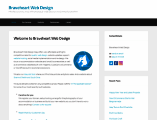 braveheartwebdesign.co.uk screenshot