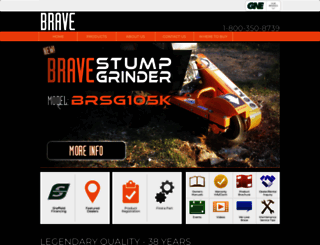 braveproducts.com screenshot