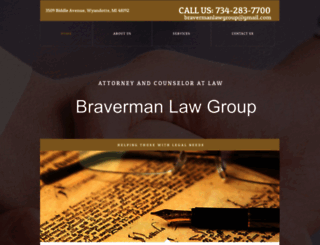 bravermanlawgroup.com screenshot