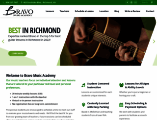 bravolessons.com screenshot