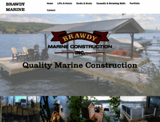 brawdymarine.com screenshot