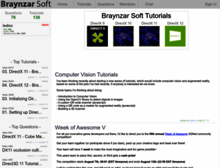 braynzarsoft.net screenshot