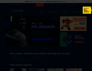 brazcubas.edu.br screenshot